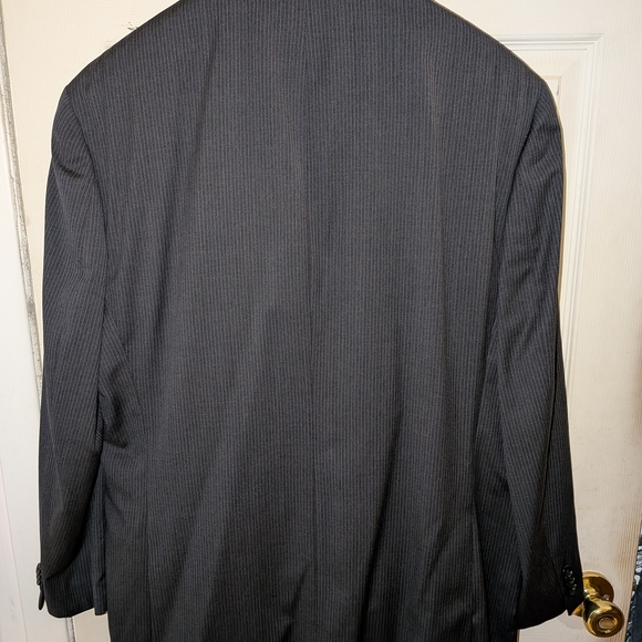 Michael Kors Charcoal Pinstripe Blazer - Picture 2 of 12